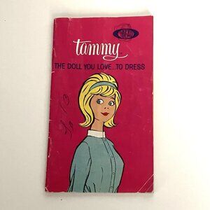1960s Ideal Tammy Doll 3"x5" Style Book with Outfits for Doll & Family 32 pages